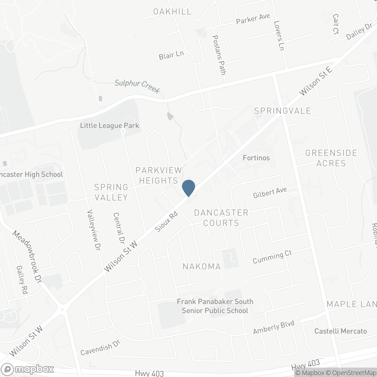 105 - 153 WILSON STREET W, Ancaster, Ontario L9G 1N4
